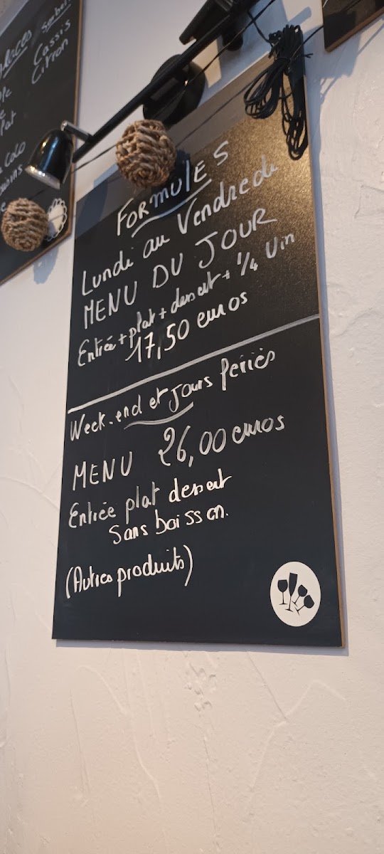 Menu Restaurant Chez Sophie-2